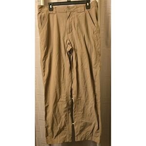 Duluth Trading  Men's Flex Dry On The Fly Pants 34x30 Tan Relaxed Fit Workwear